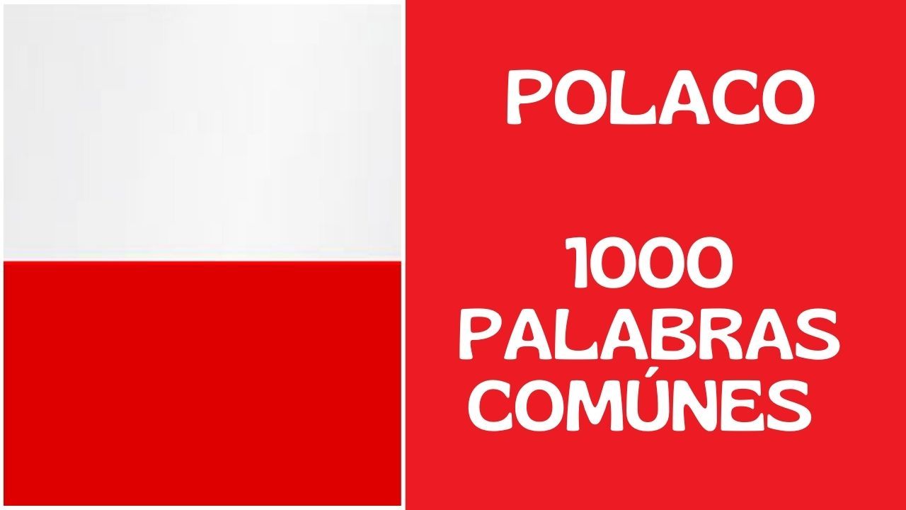 mil palabras en polaco comunes