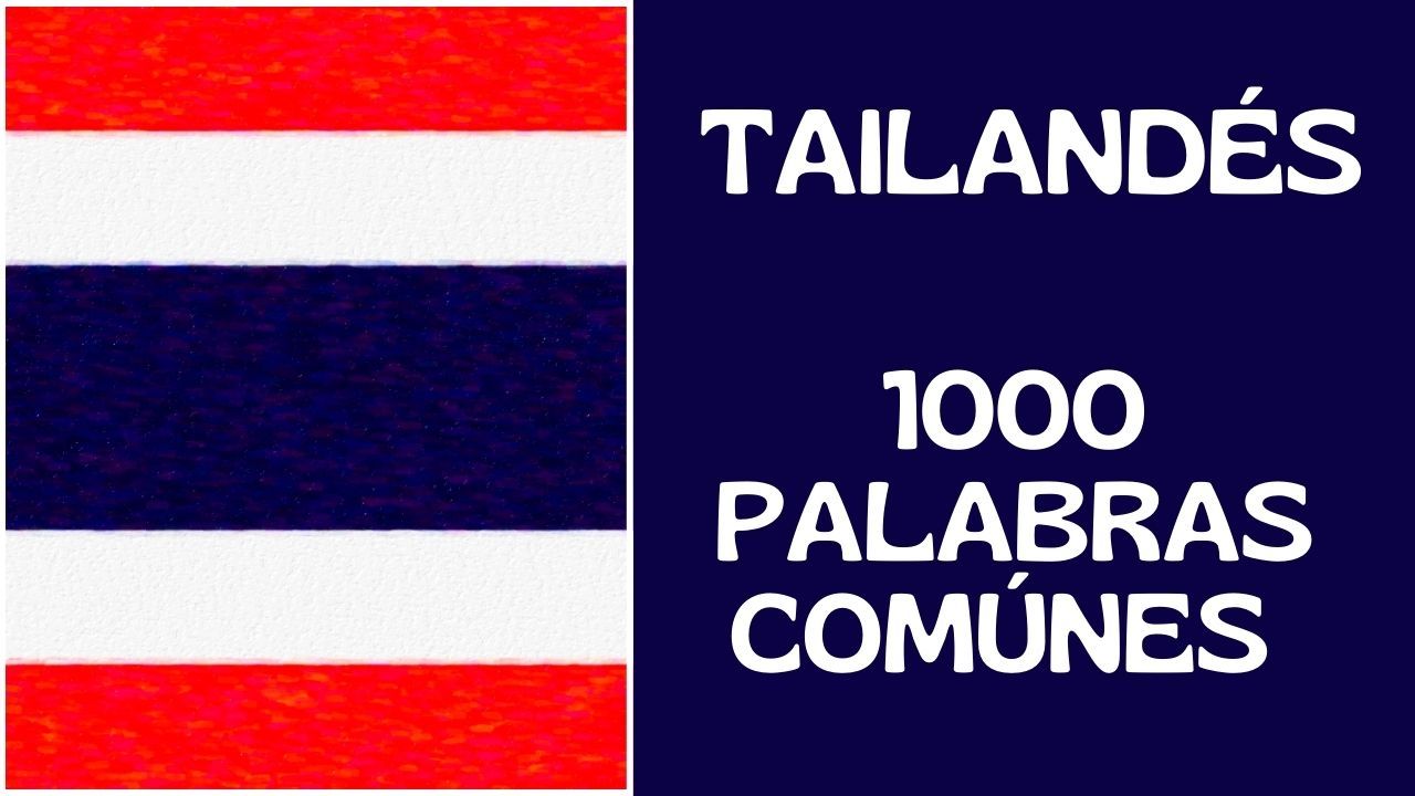 palabras counes en tailandes