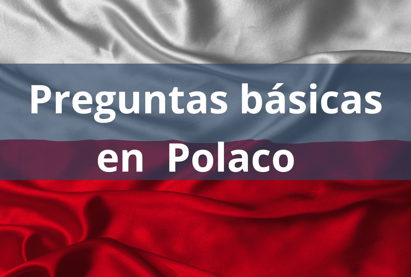 preguntas basicas en polaco