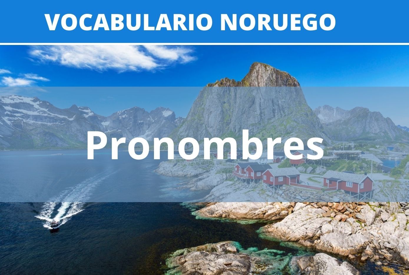 pronombres en noruego listado